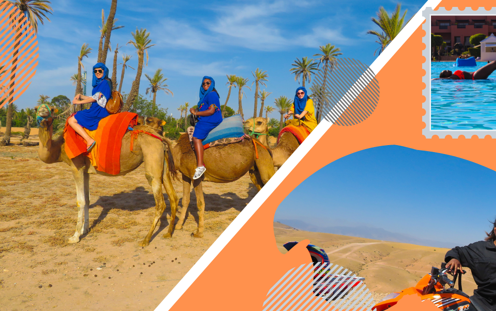 Compilation of images from Marrakesh