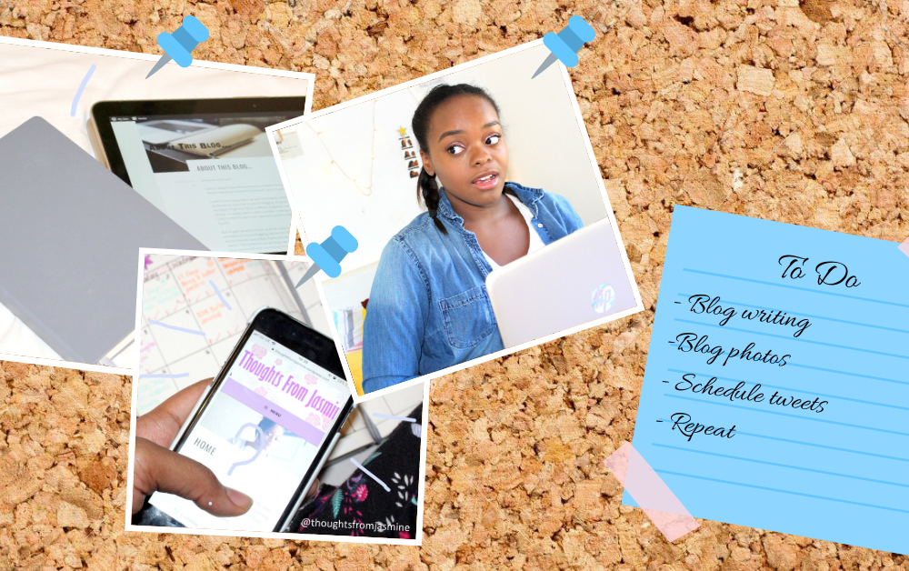 Compilation of images showing me and my self-hosted blog