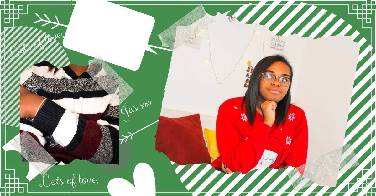 Featured image showing my Christmas jumper