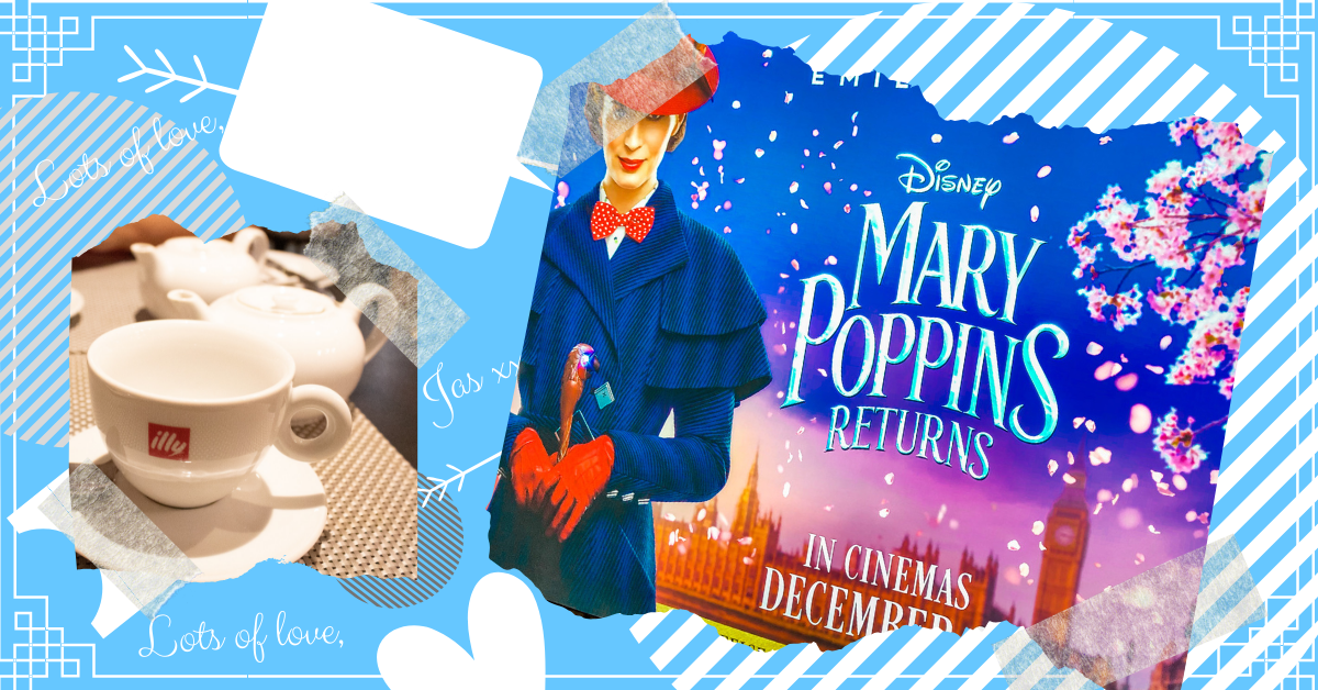 Featured image for a post about Mary Poppins Returns, showing the poster for it