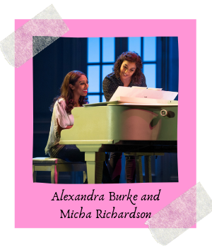 Alexandra Burke and Micha Richardson