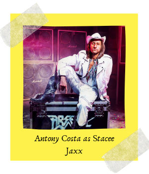 Antony Costa as Stacee Jaxx in Rock of Ages