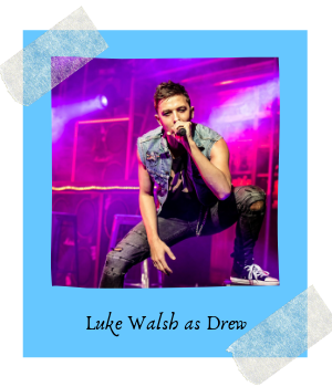 Luke Walsh as Drew in Rock of Ages