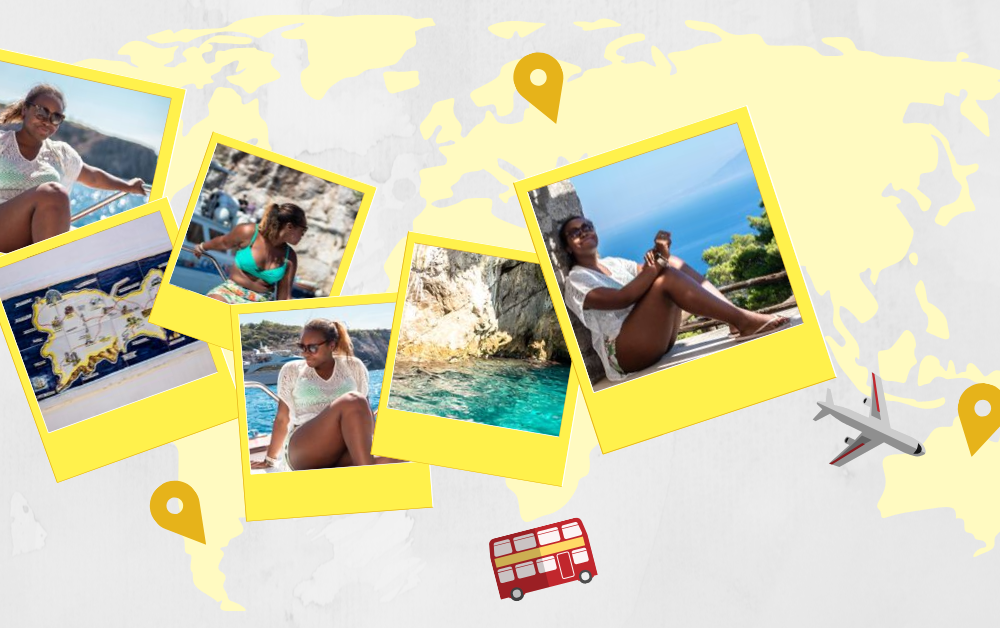 A compilation of images from Capri.