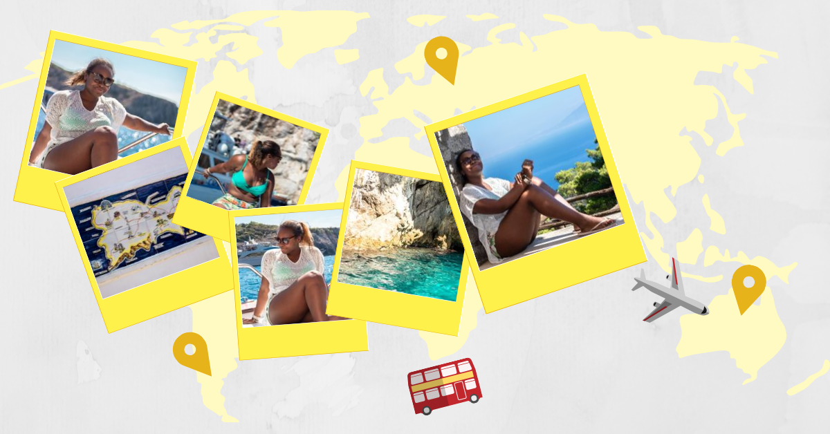 A compilation of images from Capri.