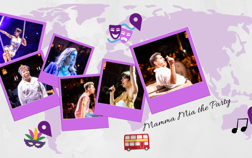 Compilation of images from Mamma Mia the Party