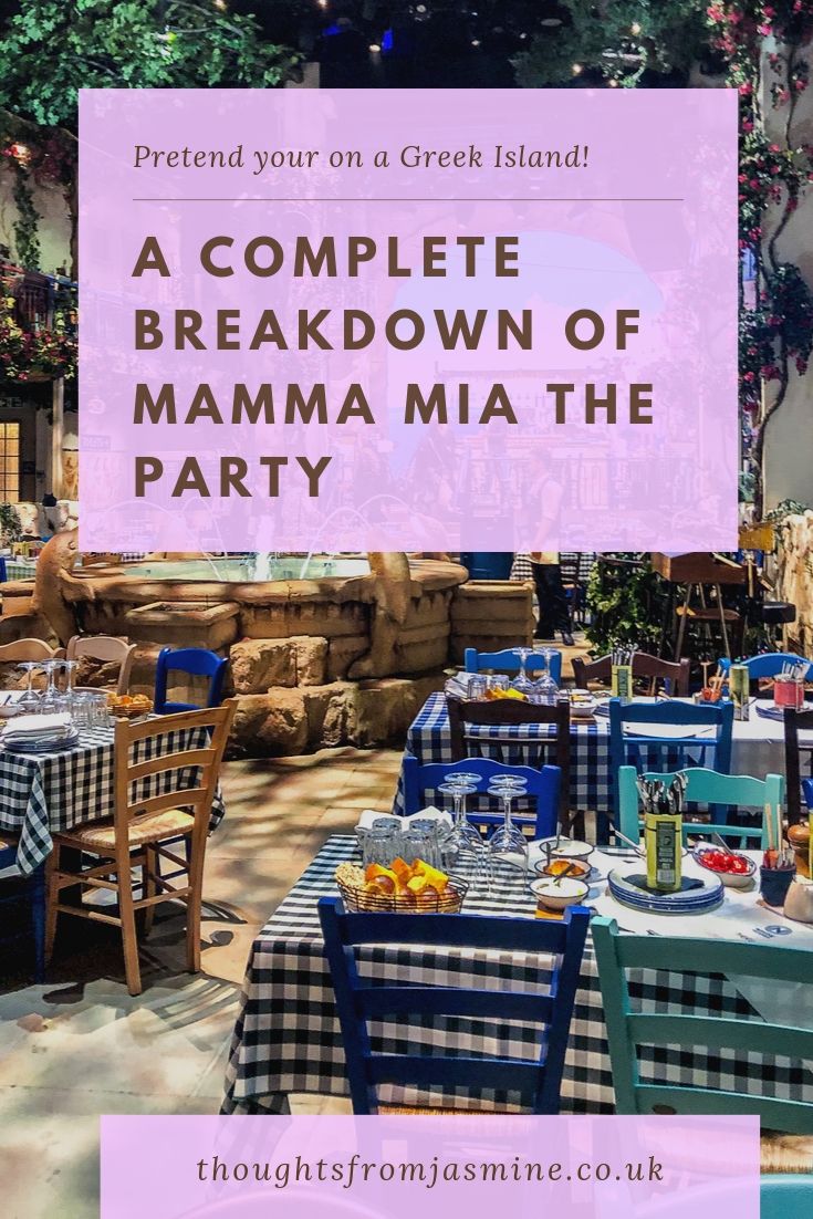 Is Mamma Mia the Party worth it? - Jas Writes Stuff