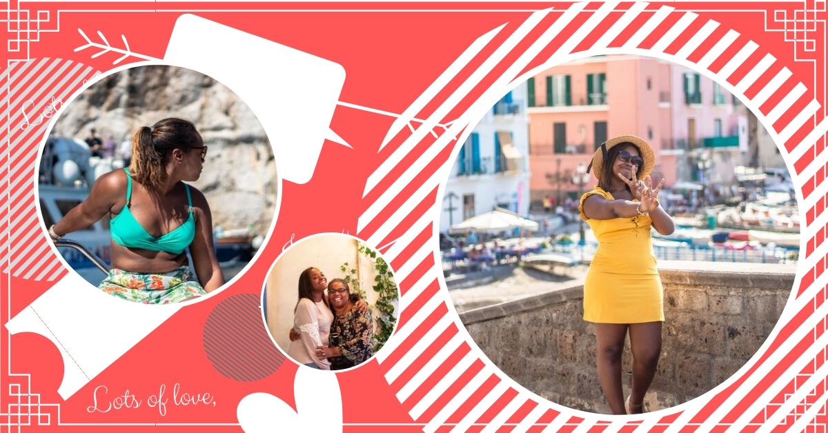 Featured image: Compilation of images from September. Shown is one image of me turning 22, one of me at Mamma Mia the party with my mum, and one of my on holiday.
