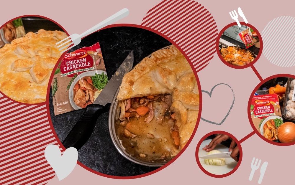 A compilation of images of my Christmas leftover pie