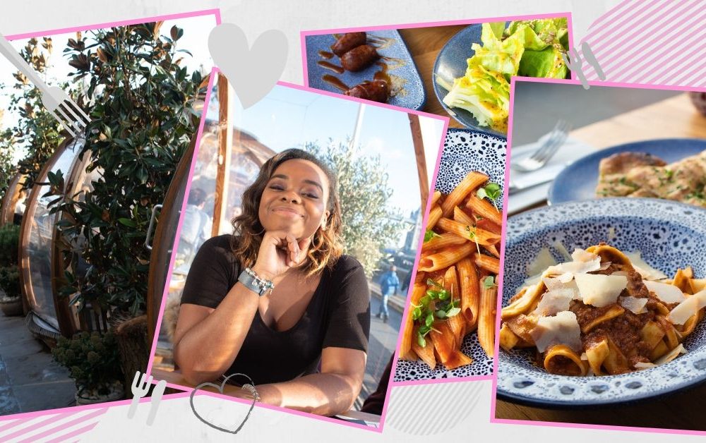 A compilation of photos of me at the Coppa Club Igloos