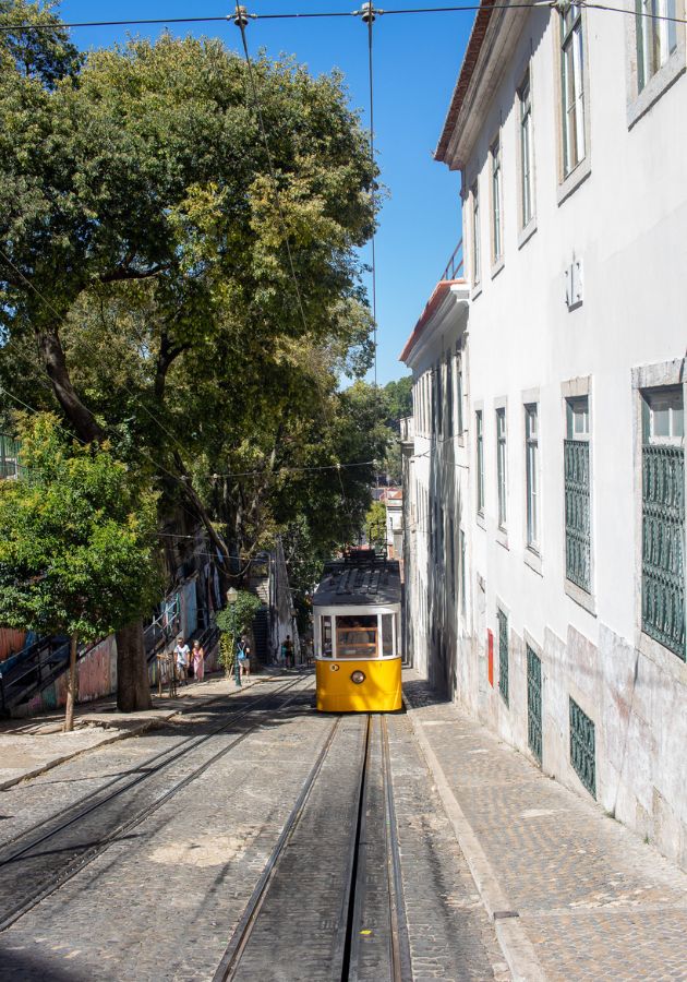 Photo of tram in Lisbon
